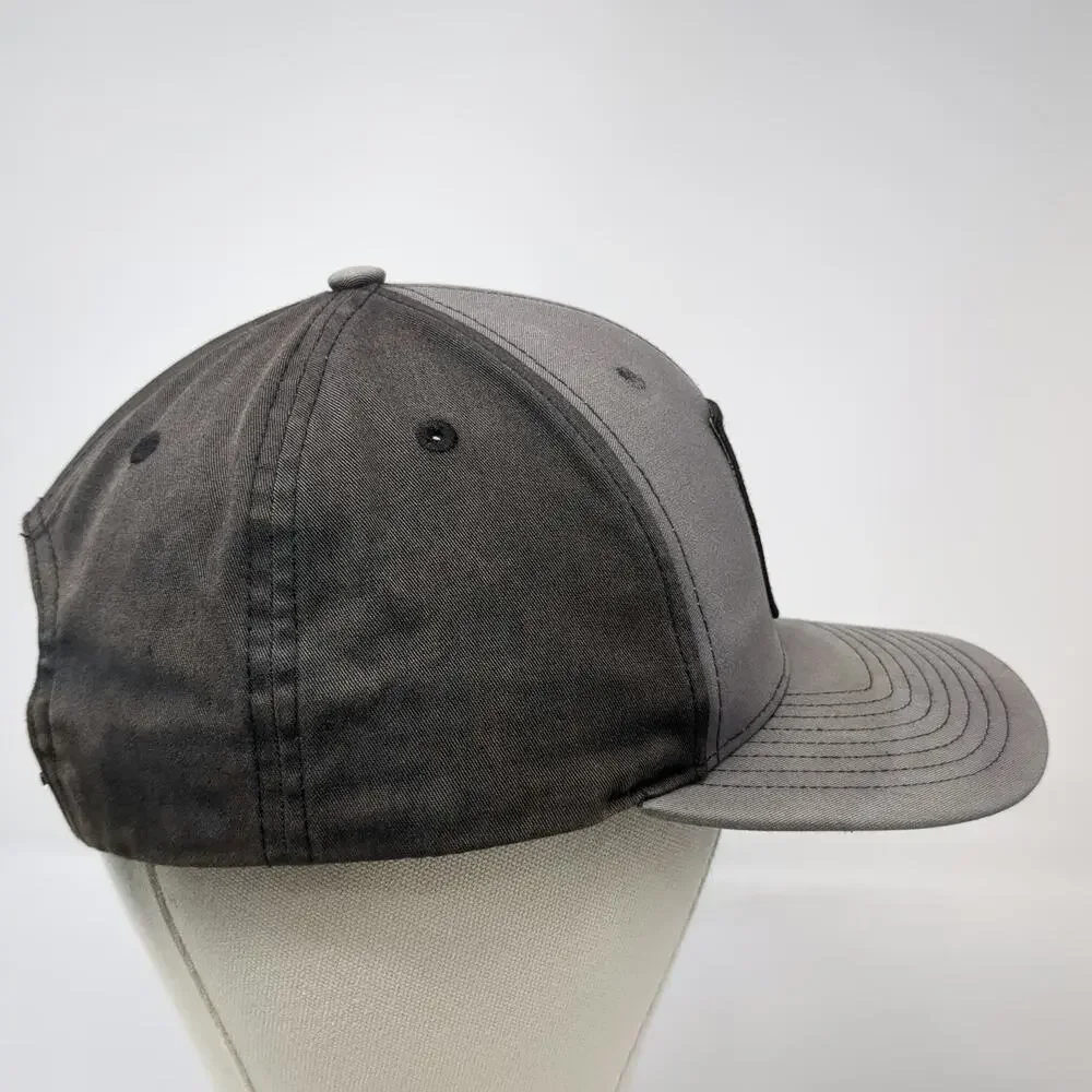 Richardson Snapback Hat Gray One Size Experience More Hiking Mountain Patch
